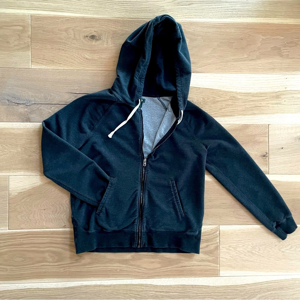 ROOTS Charcoal Gray Zip Up Hoodie